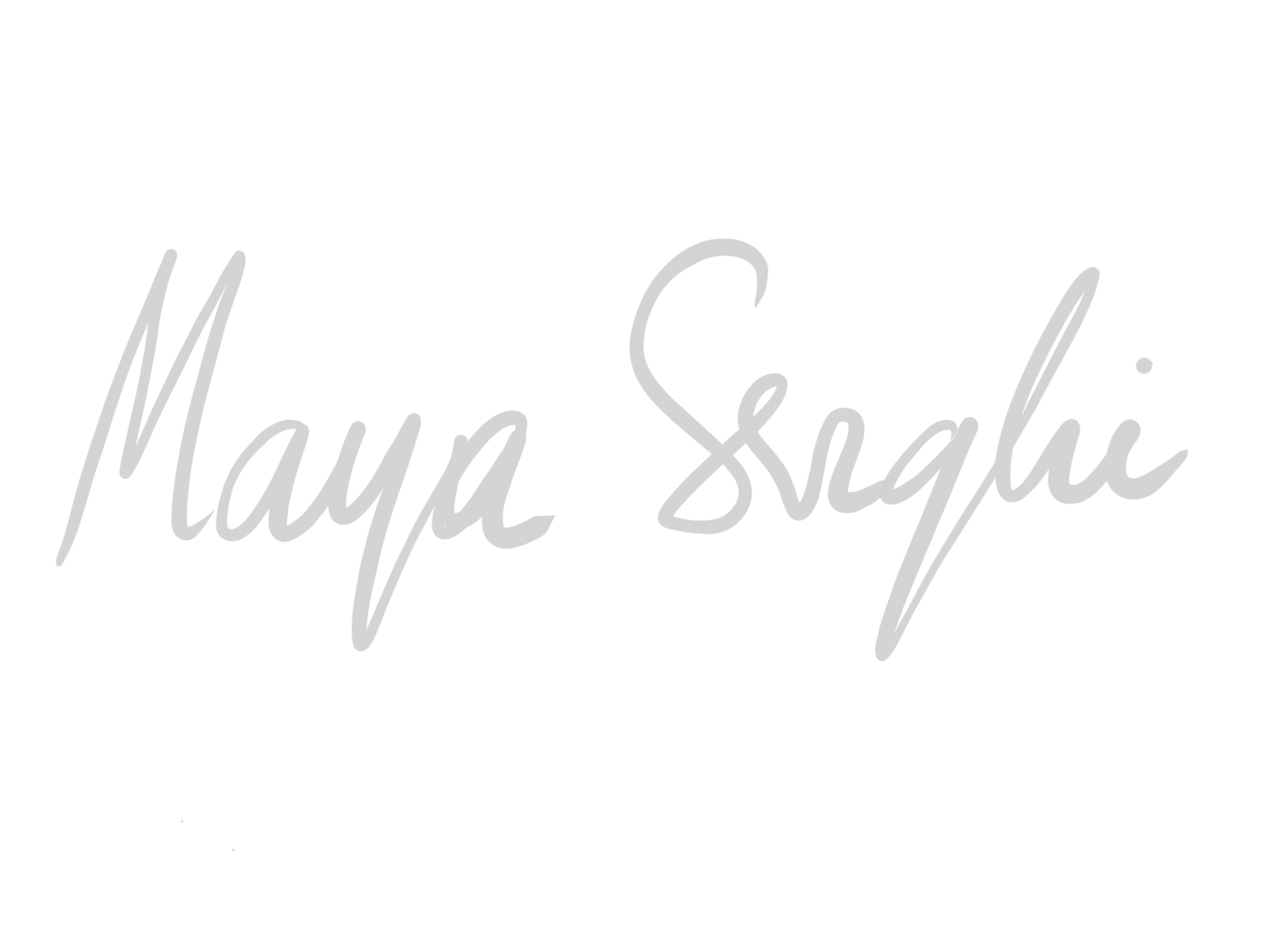 Semnătura — Maya Serghi